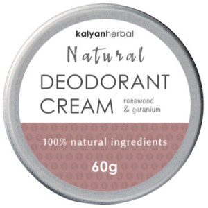 Deodorant Cream - Rosewood & Geramium