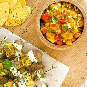 Mango Salsa and Sosaties - Recipe