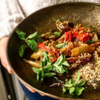 Aubergine & Pepper Caponata - Recipe